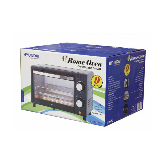HATO-90B فرن كهرباء اسود HYUNDAI 9L 650W ## 