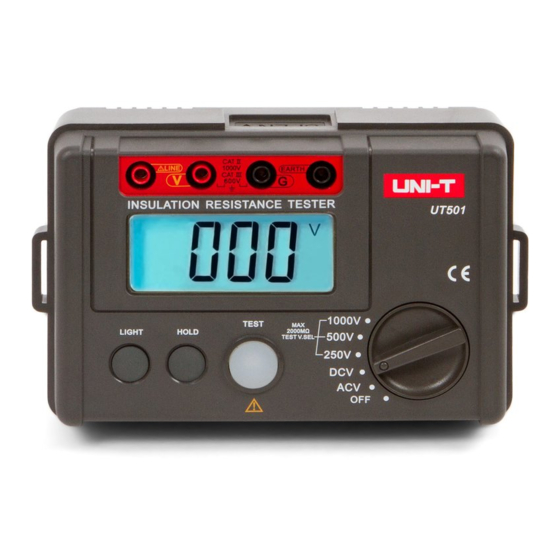 UT-501    ميجر   UNI-T    UT-501A Series ## 