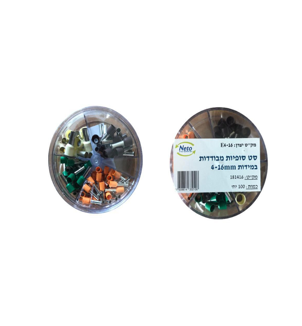 181416طقم سليف معزول4-16 MMعلبة سعة100 NETO## 