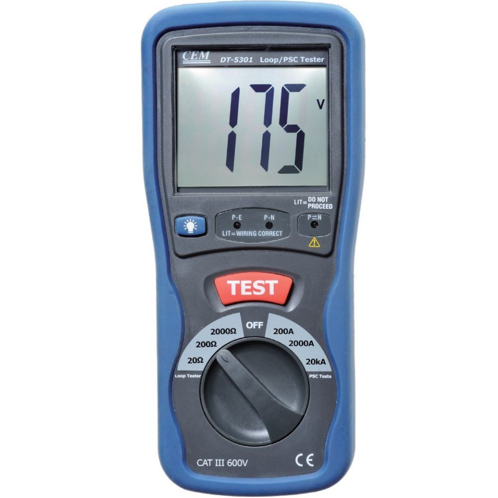 LP-350   لوب تستر 2000 اوم   CEM  DT-5301  ## 