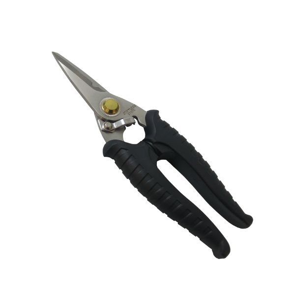 BS-702  14010 30145 مقص كومبي اسود 175ملم راز ## 