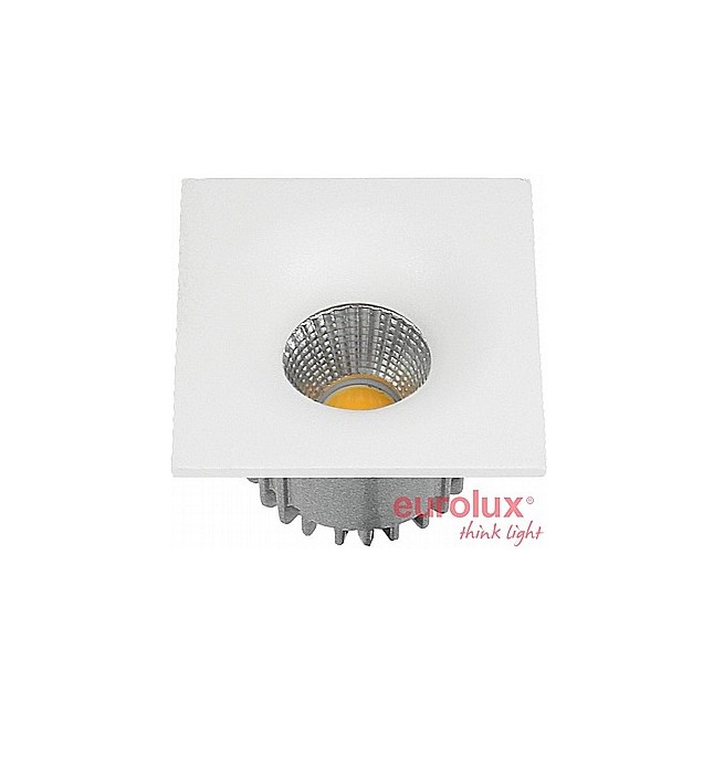 DL-MS4WH/WW سبوت مربع ميني 3000K 4W COB يورولوكس× 