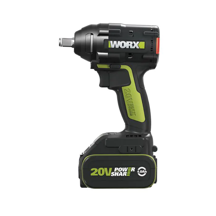 WU279 مفريجا امباكت 20V+بطاريتين WORX 4A ## 