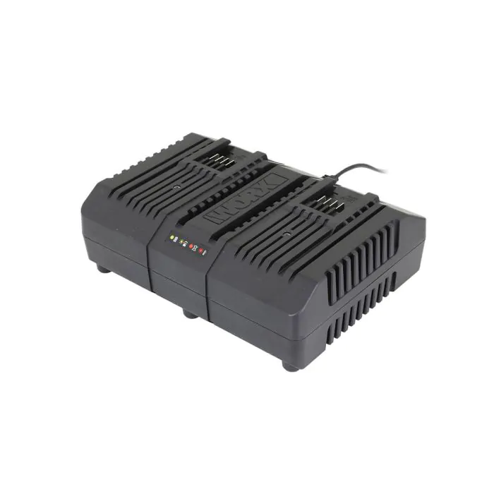 WA3883 شاحن سريع مزدوج WORX 20V 4Ah ## 