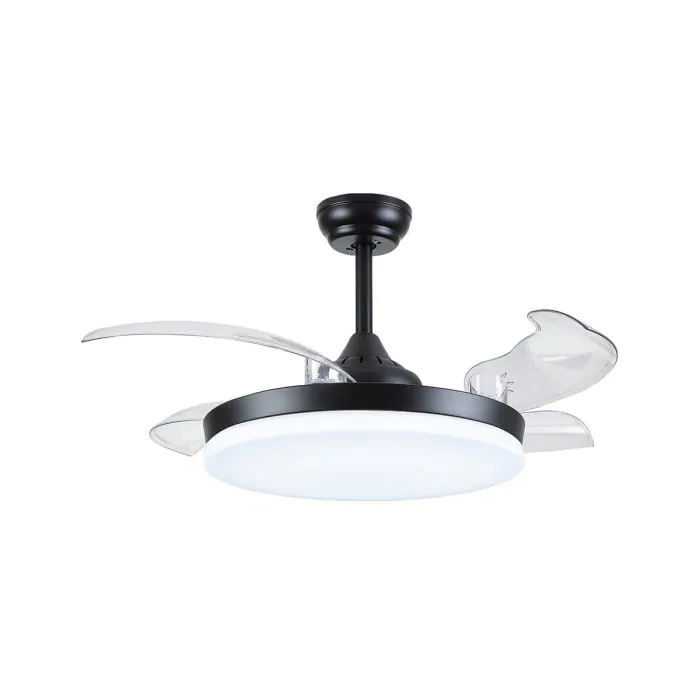 SM-5001B/36CT مروحة سقف انارة مع ريموت اسود SEMICOM AMERICANO 42" CCT 36W ## 