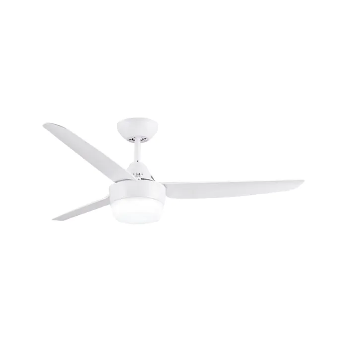 SM-1082W/18CT مروحة سقف انارة مع ريموت ابيض SEMICOM BALCONY 48" CCT 18W ## 