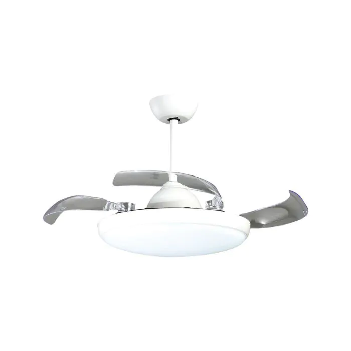 SM-BSH21W42/36CT مروحة سقف انارة مع ريموت ابيض SEMICOM COFFEE 42" CCT 36W ## 