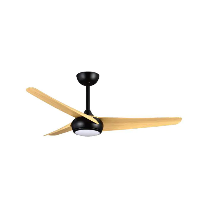 SM-3721BW52/25CT مروحة سقف انارة مع ريموت اسود + خشبي SEMICOM DANIEL 52" CCT 25W ## 