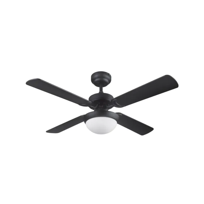 SM-L42043B/18CT مروحة سقف انارة مع ريموت اسود SEMICOM ENERGY 42" CCT 18W ## 