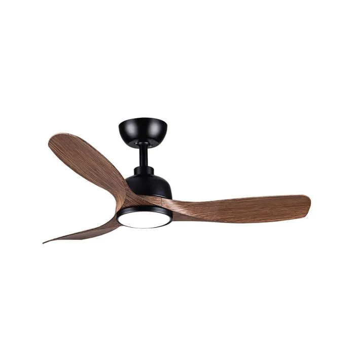 HY-1189BWO/25CT مروحة سقف انارة مع ريموت اسود + خشبي SEMICOM GENESIS10 42" CCT 25W ## 