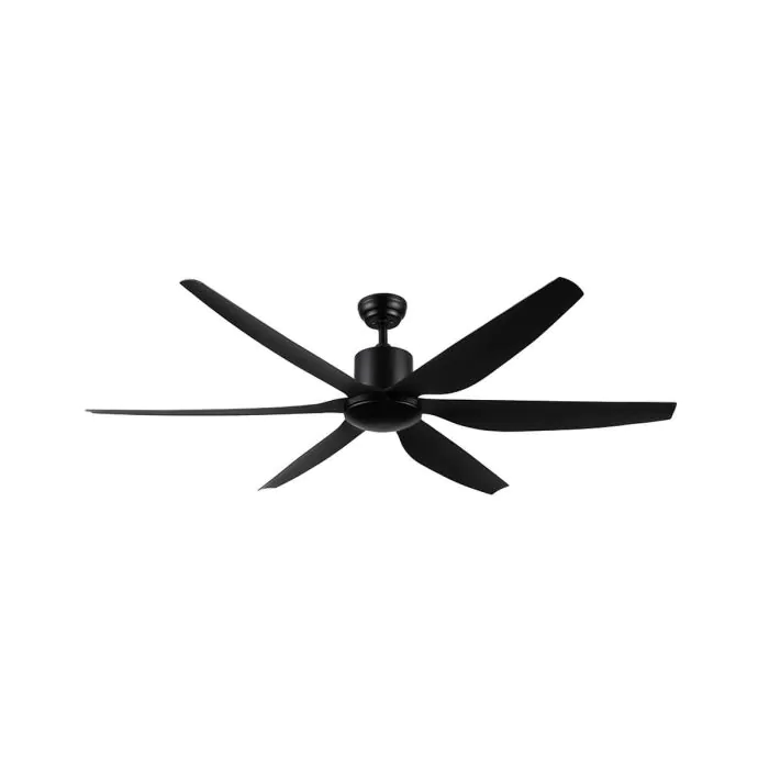 SM-1061A/BK مروحة سقف مع ريموت اسود SEMICOM GIANT 66"   ## 
