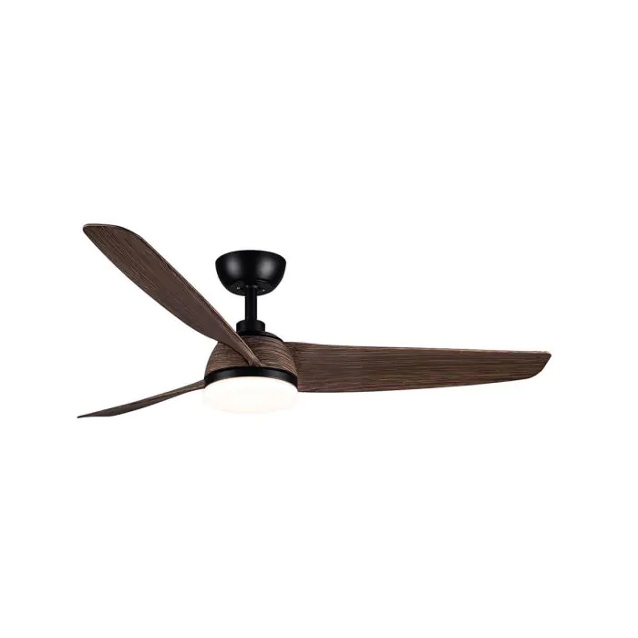 SM-1059BDW52/25CT مروحة سقف انارة مع ريموت اسود + خشبي SEMICOM GRANITA 52" CCT 25W ## 