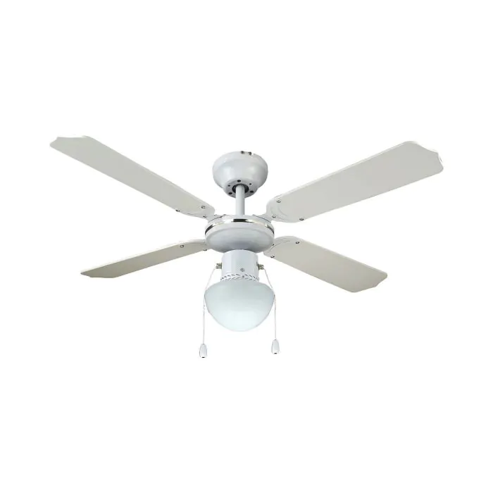 INT-J42003/W مروحة سقف انارة مع ريموت ابيض SEMICOM SIERRA 42" CCT 20W ## 