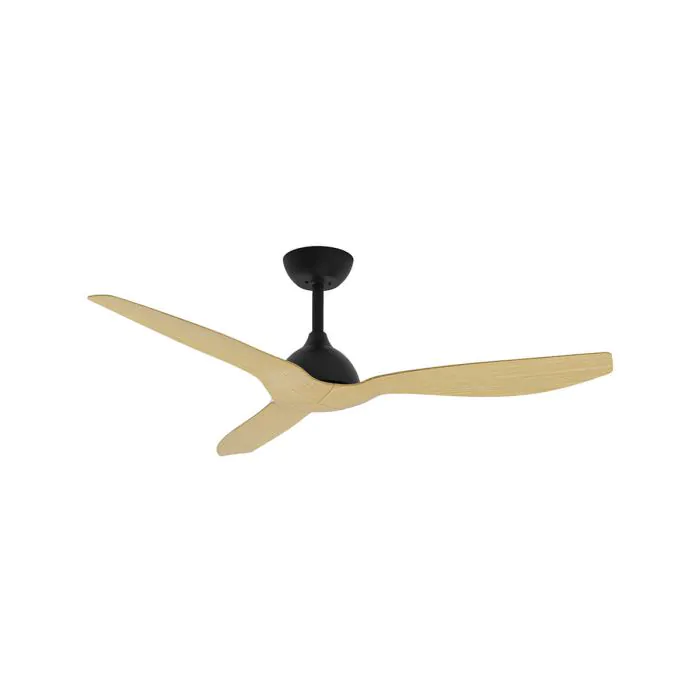 SM-3750/BW مروحة سقف  مع ريموت اسود + خشبي SEMICOM TOUCH 52"   ## 