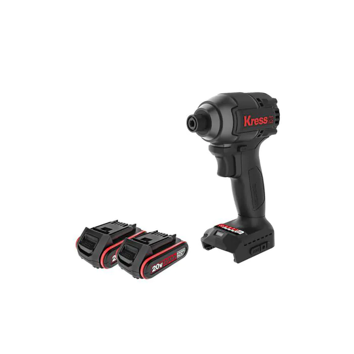 KU280.1 مفريجاه امباكت مع بطاريتين KRESS 20V 2Ah ## 