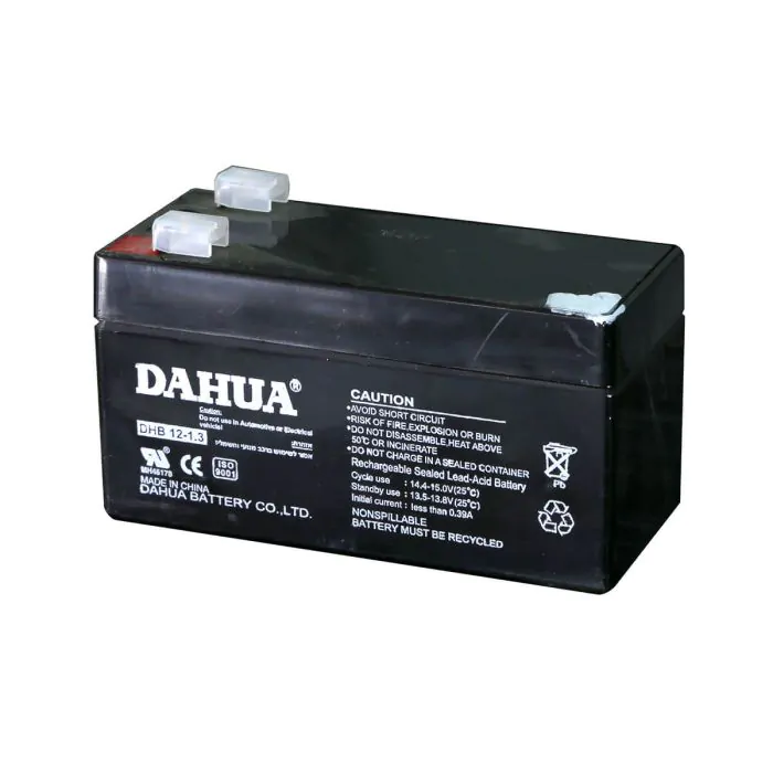 DHB12-1.3 بطارية SEMICOM DAHUA 12V 1.3AH ## 