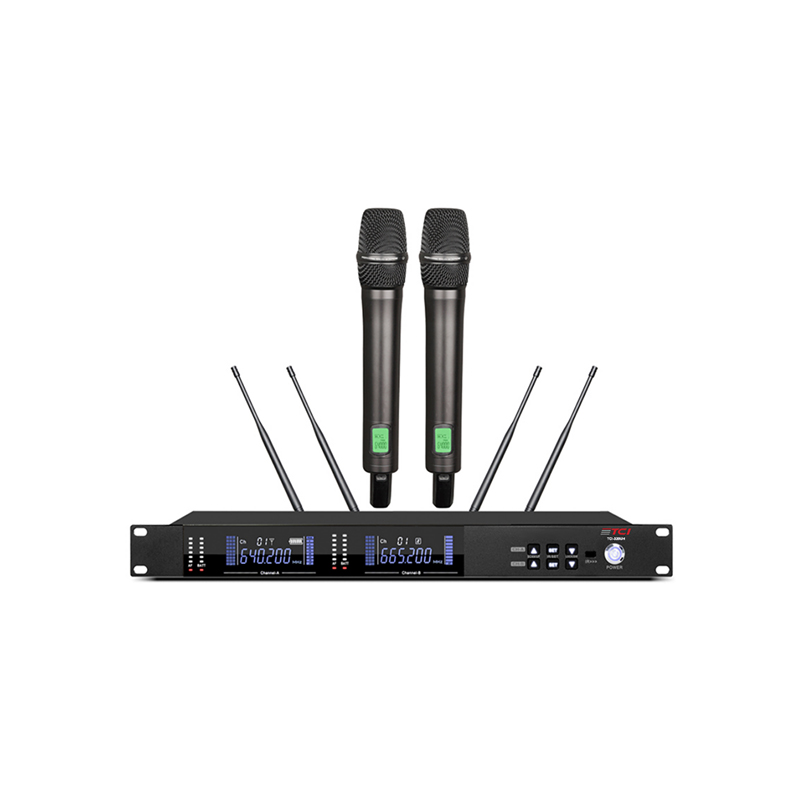 TCI-320UH Dual handheld UHF Wireless Microphone 