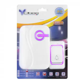 JK04-DC جرس ابيض لاسلكي بطارية ستار STAR HAOTIAN##