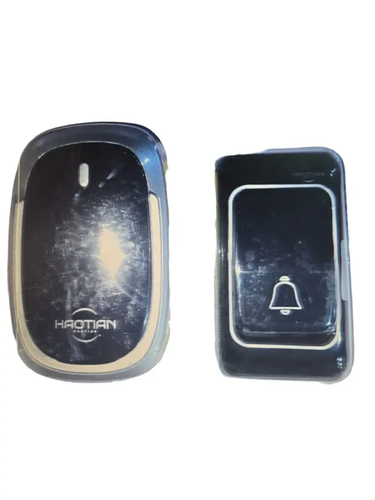 JK05-DC جرس اسود لاسلكي بطارية ستار STAR HAOTIAN##