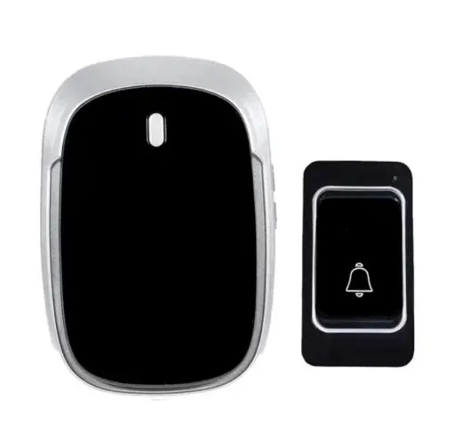 JK05-DC جرس اسود لاسلكي بطارية ستار STAR HAOTIAN##