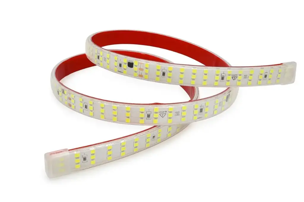 شريط لد تلزيق3خطوطSMD220V 360LEDوورم(100) ##