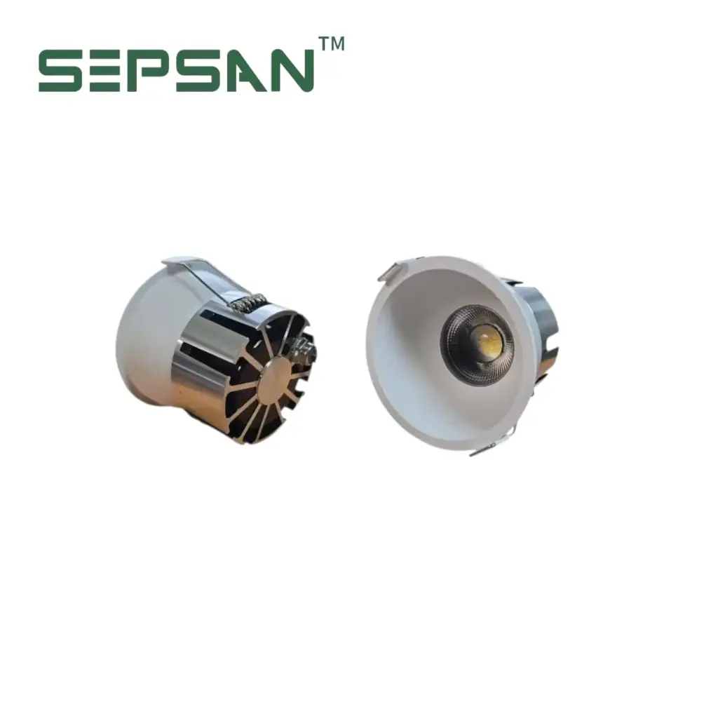 65812سبوت لد مطري  ابيض SEPSAN 4CCT 12W  OCEANA ##