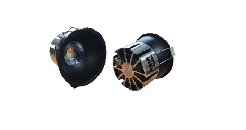 658121سبوت لد مطري  اسود SEPSAN 4CCT 12W  OCEANA ##