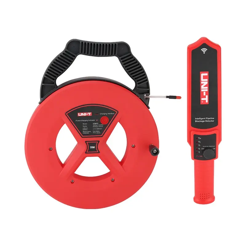 UT661D زمبرك 35 متر لكشف انسداد الانابيب UNI-T  ##