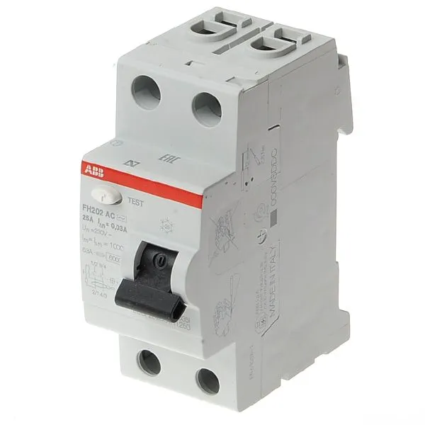 FH202 A-40/0.03  ارث ليكج ABB  2*40A  ##