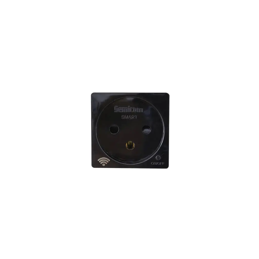 SW-W16/WIFI/B ابريز ذكي اسود سيميكوم SEMICOM ##