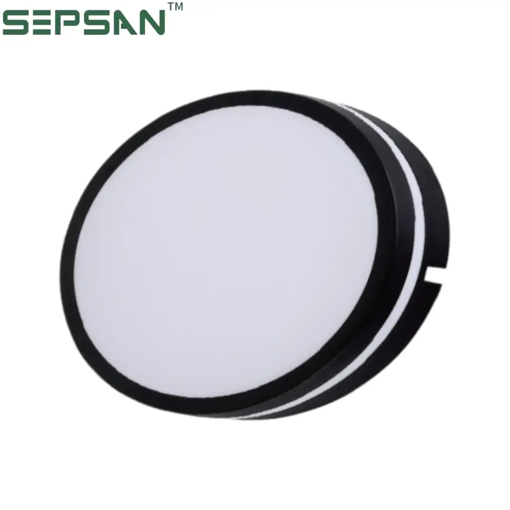 8885601 جلوب لد مطري اسودSEPSAN CCT NOVA60W قطر 50 سم##