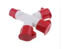 106345 موزع /3  5*16 A  احمر ارسكو##