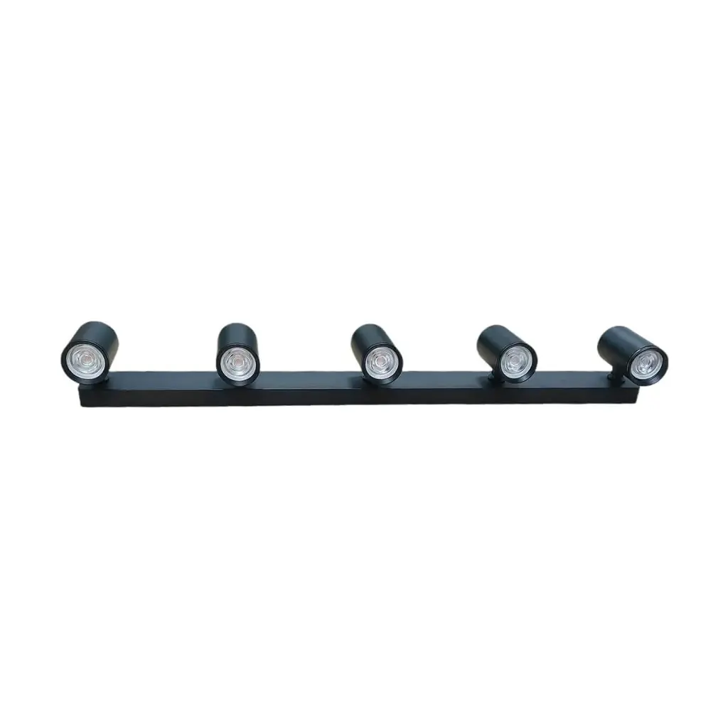 SM-198GU/5BKوحدة انارة سقف تراك متحرك GU10اسود/5