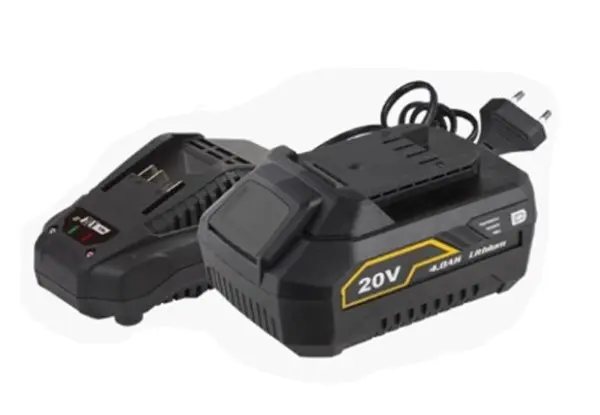TOT061 طقم شاحن+بطارية 4A لمكنسة كهربائية GPT 20V#