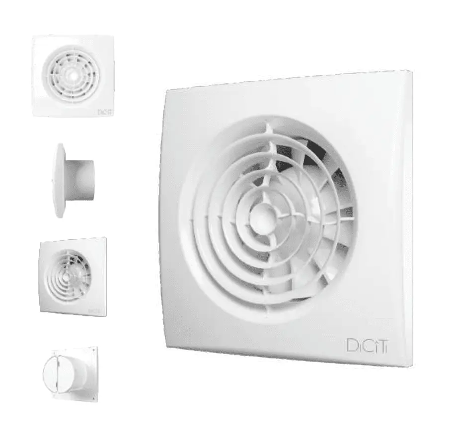 13754 شفاط 4" ابيض صامت   ERA ##