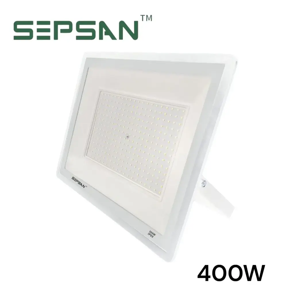 4364001 كشاف لد رفيع جسم ابيض SEPSAN 6000K400W ##