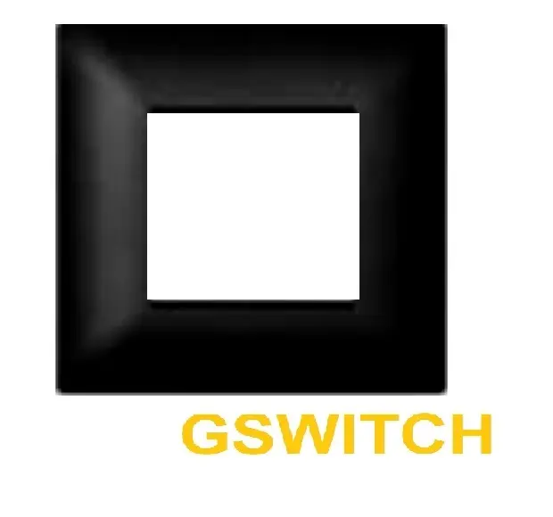 416077 اطار مربع علبة 55 /2اسود مط جولدنGSWITCH ##