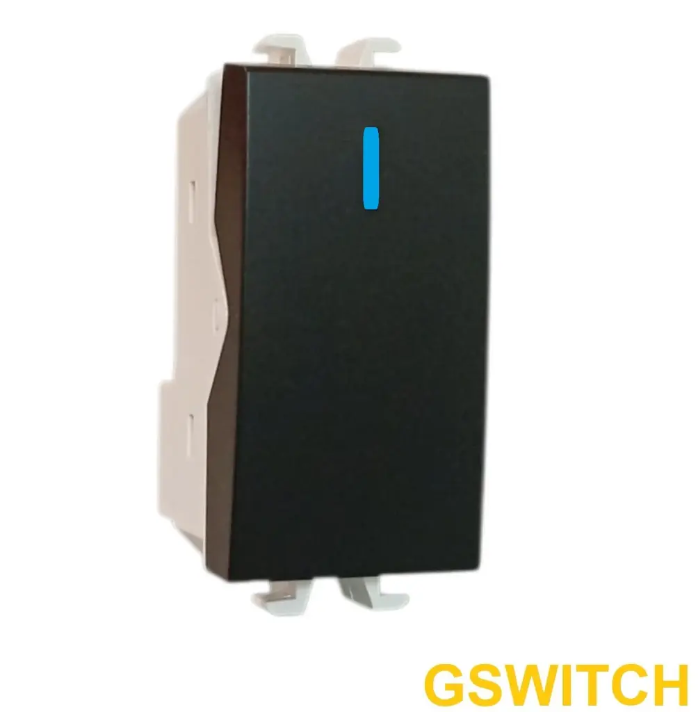 412572 كباس مضيء ض.ازرق اسود مط جولدن GSWITCH