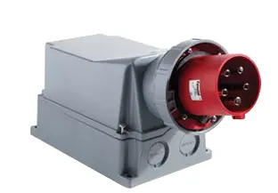 545-6 ذكر حيط     PCE IP67   400V  5*125 A   ##