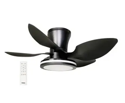SM-FL1103B030/30CT مروحة سقف 30"مع ضوء CCT 30Wاسود