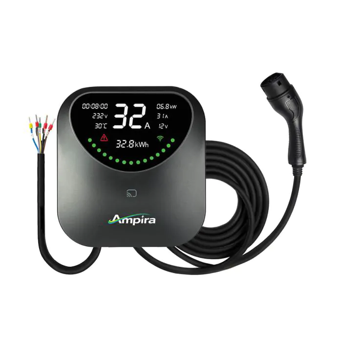SE-AMPIRA-22 محطة شحن 32AH  22KW مع شاشة سميكوم##