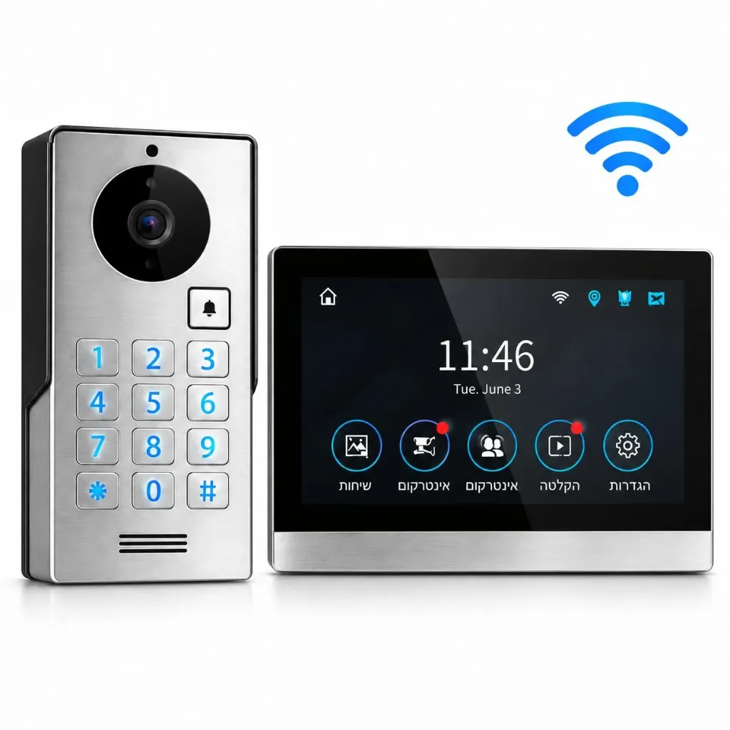 ME-AHD754HP انتركوم فيديو ذكي مع كود SEMICOM ##