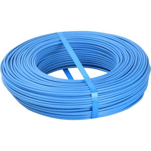 H07V-U 170220 سلك مفرد 1.5 ملمتر  ازرق سنيرجي ## 