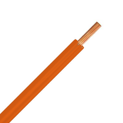H05V-K  سلك شعرات 1 ملم برتقالي (( سعر المتر )) ## 