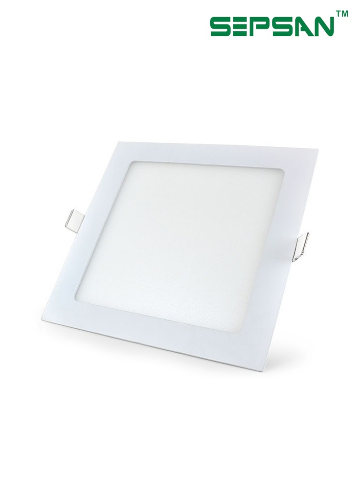 6406 بنيل 6W داخلي مربع ابيض SEPSAN 6000Kك((40))## 
