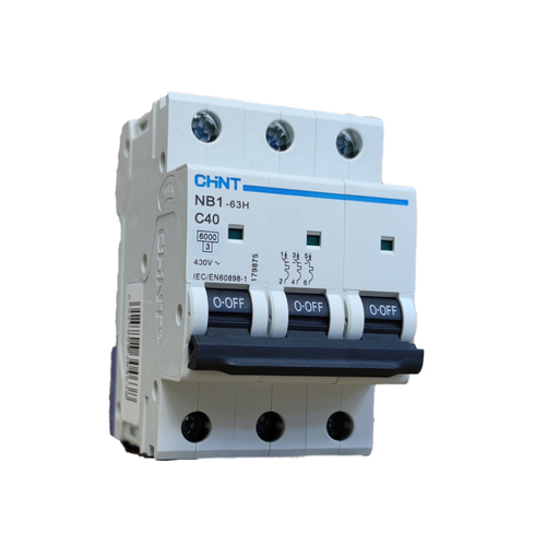 NXB-63 40/3/C 6KA   قاطع CHINT3*40A تيكن ## 