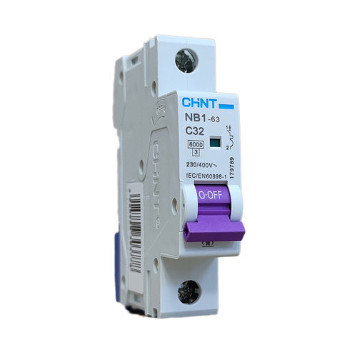 NXB-63 32/1/C 6KA  قاطع CHINT 1*32A تيكن ## 