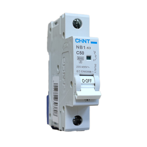 NXB-63 50/1/C 6KA  قاطع CHINT 1*50A تيكن ## 