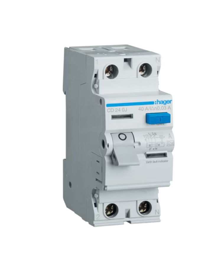 CD240  ارث ليكج HAGER  2*40 A  ## 