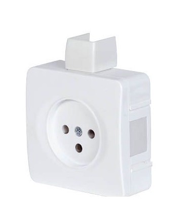 ON-IP20-SOCKET-1 ابريز خارجي /1 اوميجا OMEGA ## 